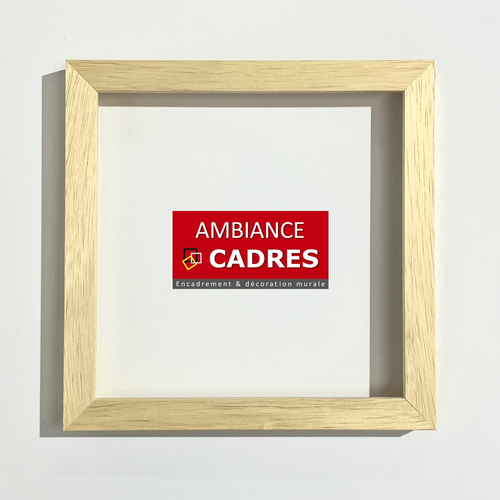 cadre bois verre brut pas chère atelier