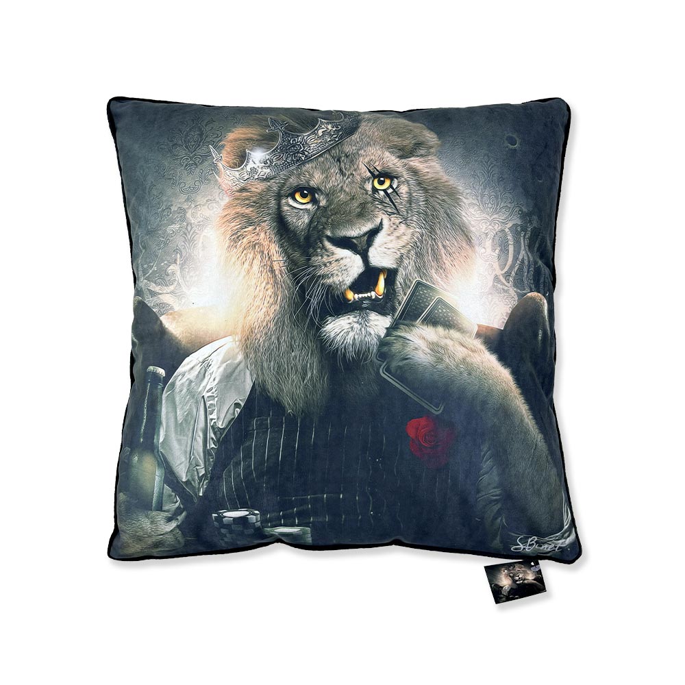 coussin Lion Casino