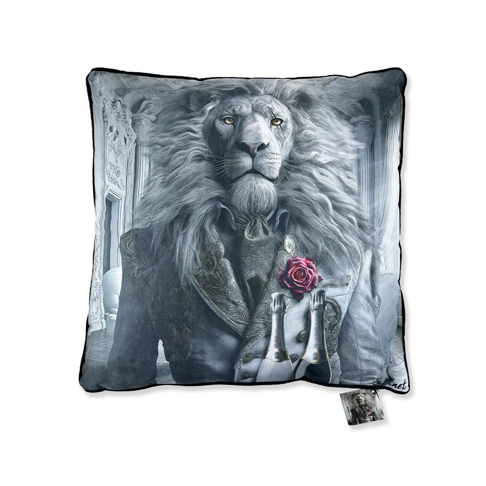 Coussin Lion Luxury de Sylvain Binet