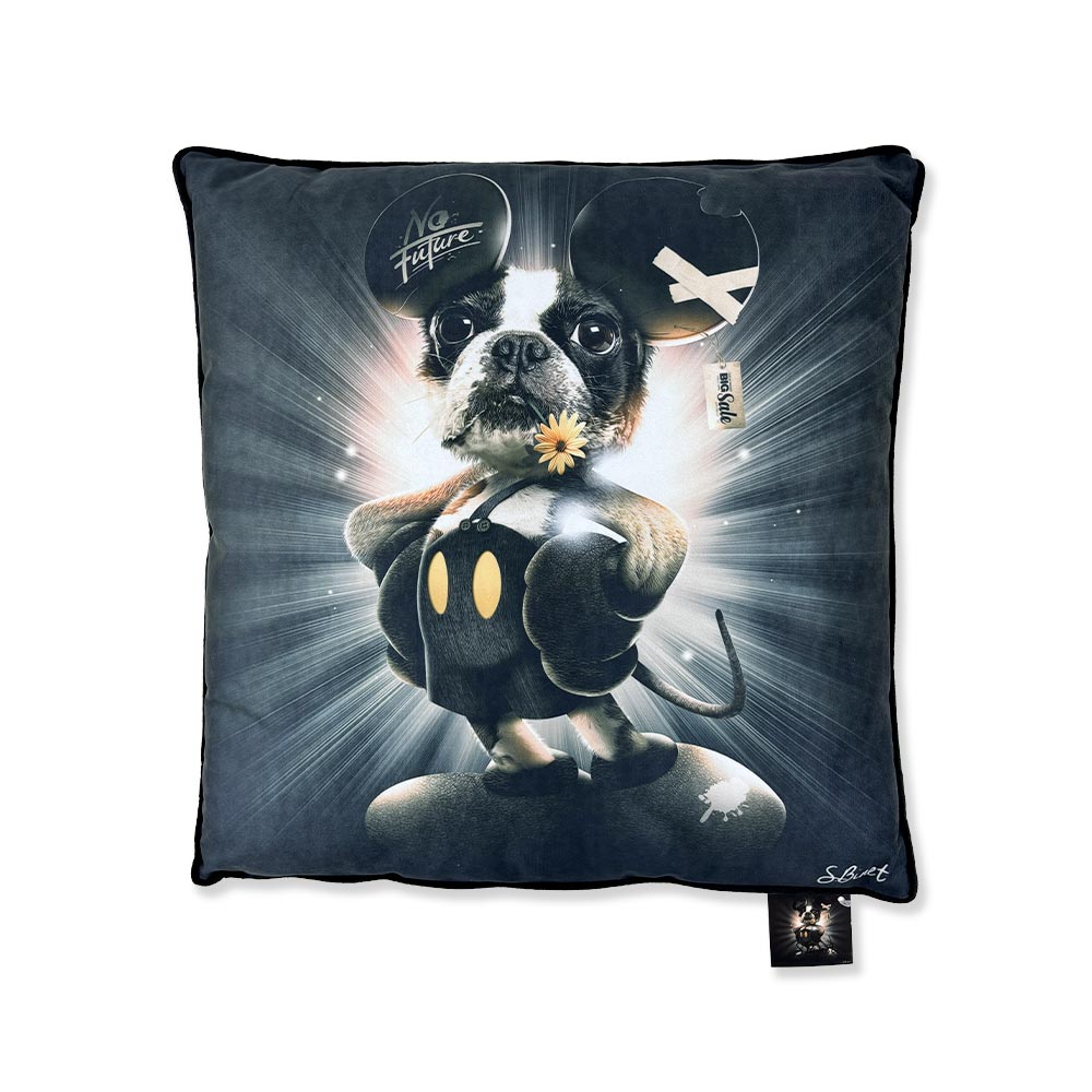 coussin_mickey_chien_sylvain_binet_binet_idee_deco_47.076 Coussin Mickey Chien