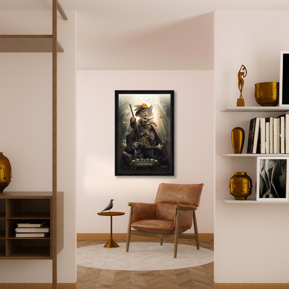 decoration_bureau_chat_sseur_sylvain_binet_objet_decoratif_distributeur décoration bureau Chat-Sseur sylvain binet
