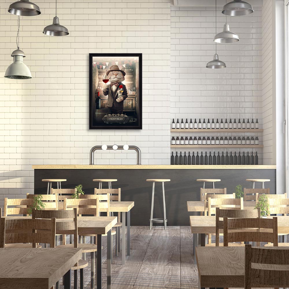 décoration chat-Blis sylvain binet