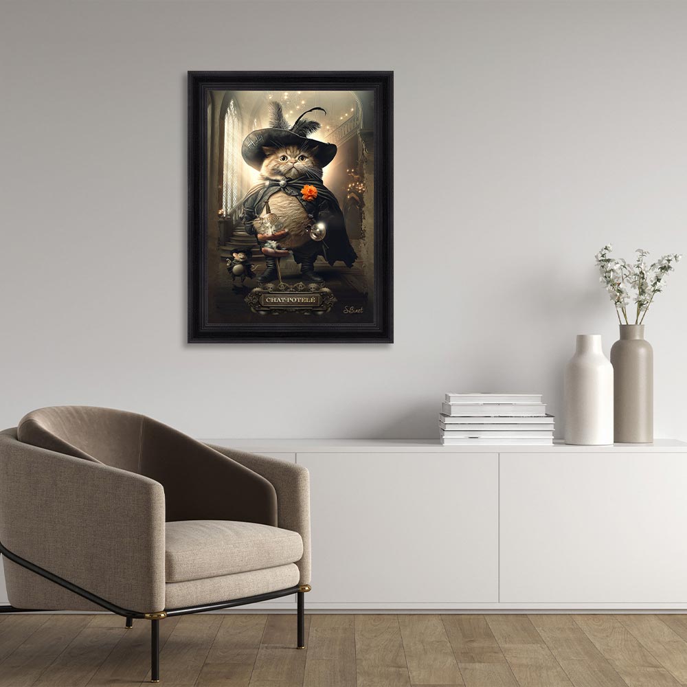 decoration_dessin_anime_chat_potele_sylvain_binet_nimes décoration dessin animé Chat-Potelé