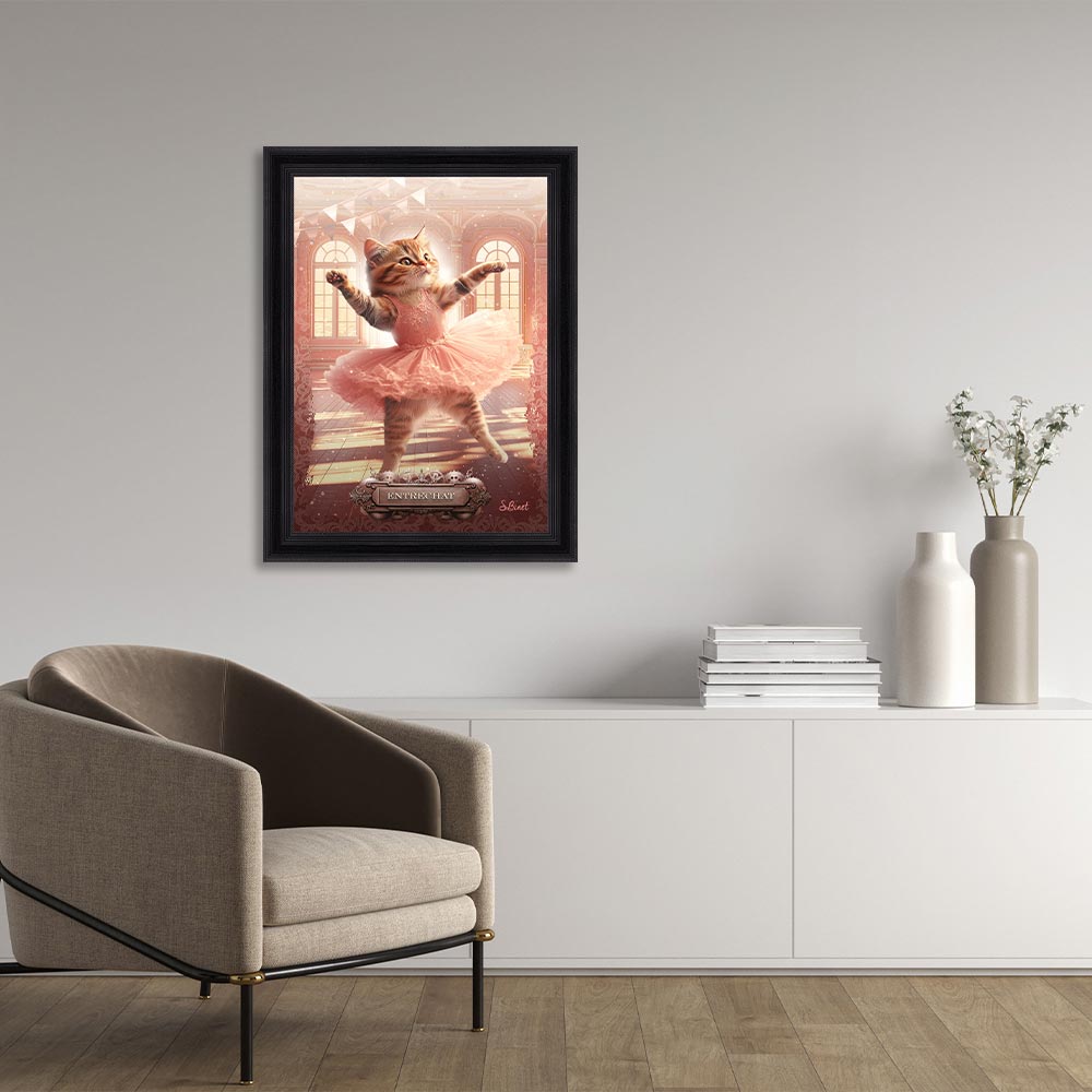 decoration_entrechat_sylvain_binet_chambre_fille_danse_rose décoration Entrechat sylvain binet