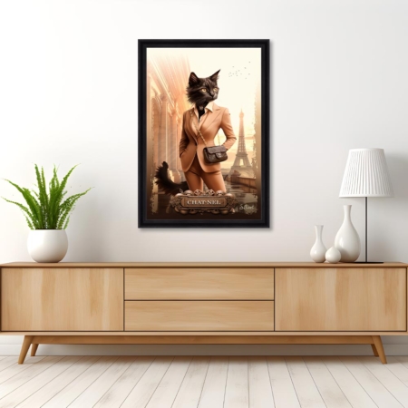 decoration femme chat-Nel