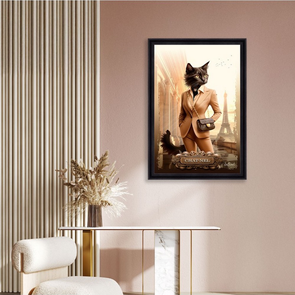 decoration_femme_chat_nel_sylvain_binet_distributeur_cadraven decoration femme chat-Nel