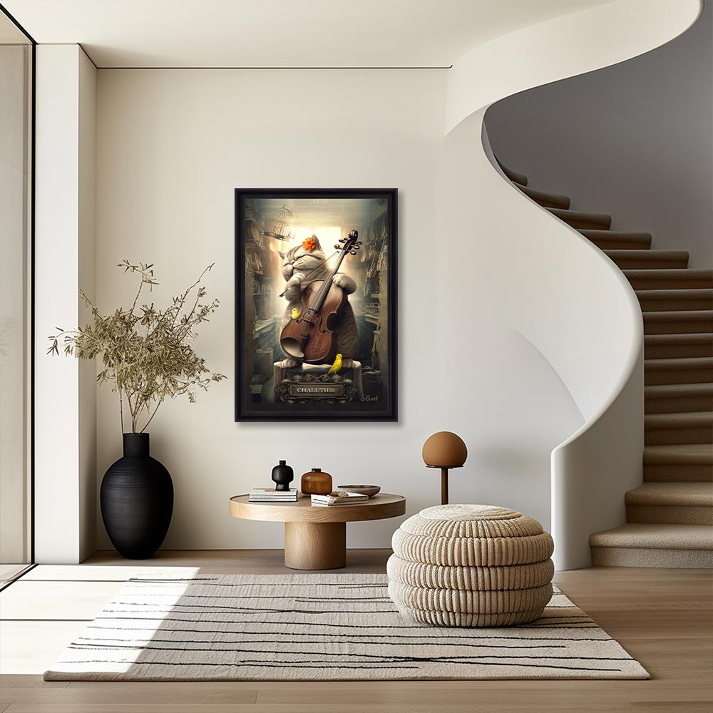 decoration_murale_encadree_sylvain_binet_chalutier_ambiance_interieur_contemporain_toulouse décoration murale encadrée sylvain binet chalutier