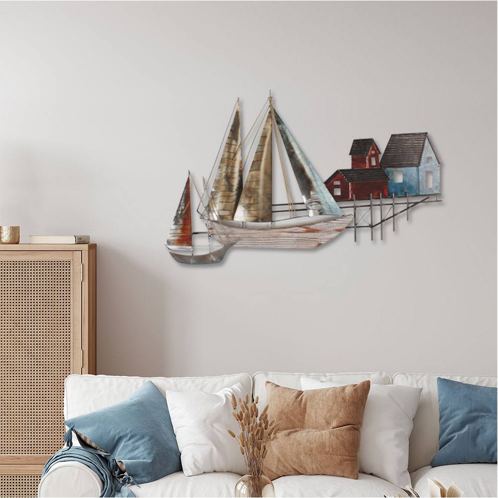 Objet décoratif maison bateau