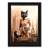 tableau sylvain binet chat-Nel
