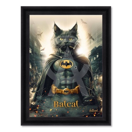 tableau Bat-Cat sylvain binet