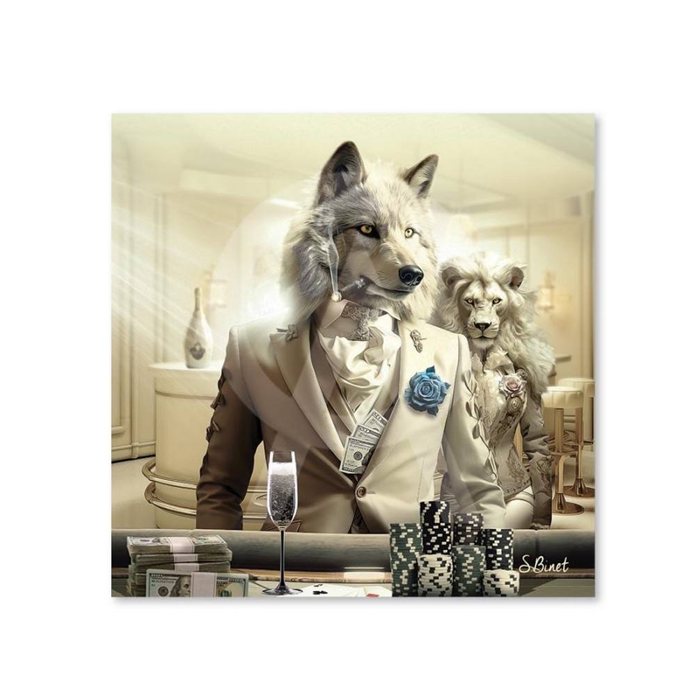 Cadre Alu Loup Luxury Binet