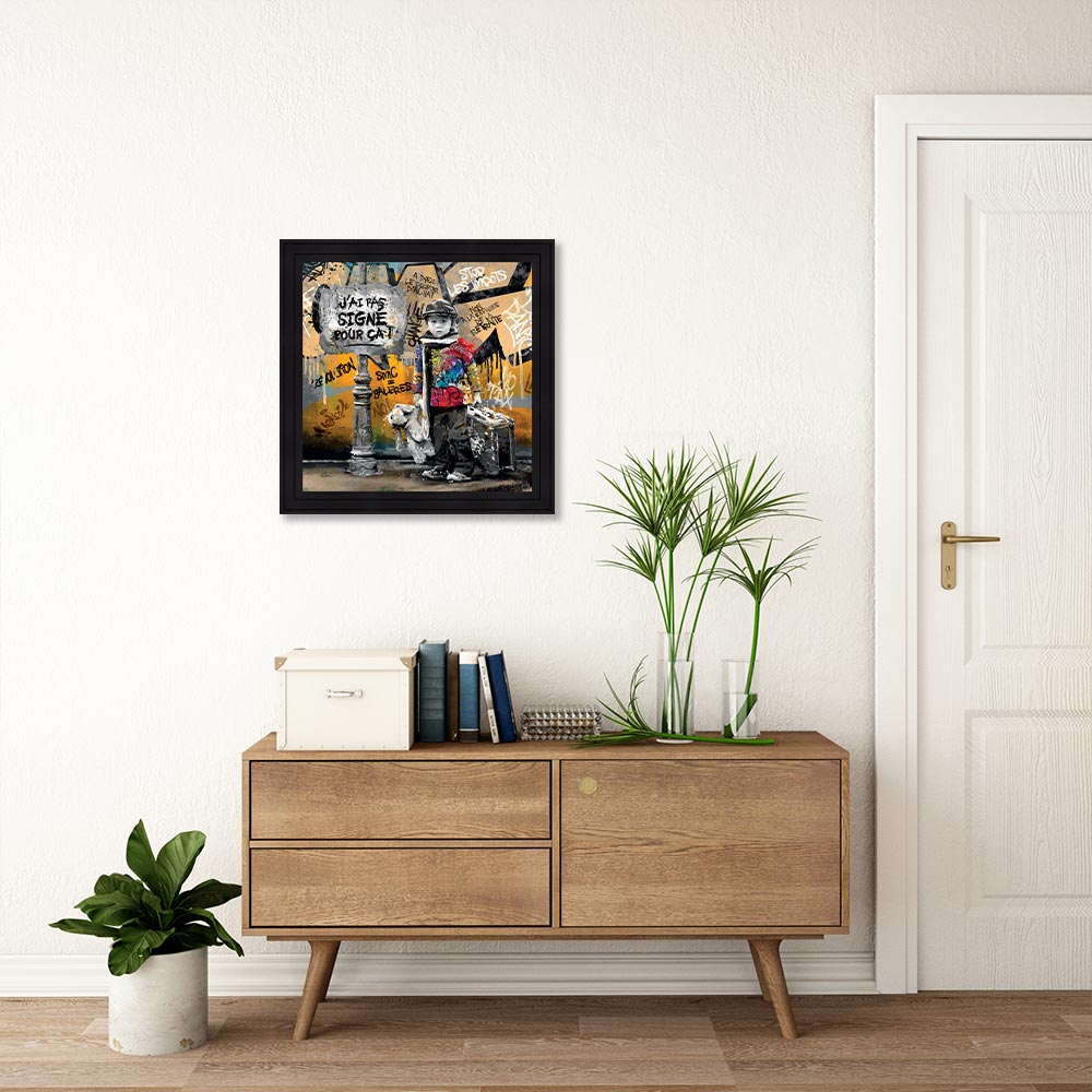 cadre le Garçon à la Valise romaric