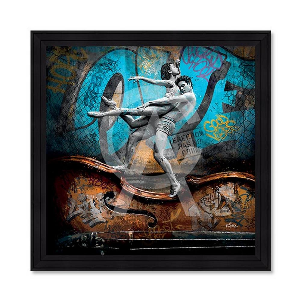 cadre les Danseurs sur le Violon romaric