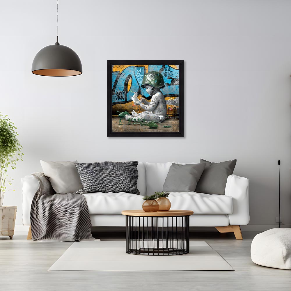 cadre_romaric_le_petit_soldat_garcon_love_jeux_idee_deco_salon cadre romaric le Petit Soldat