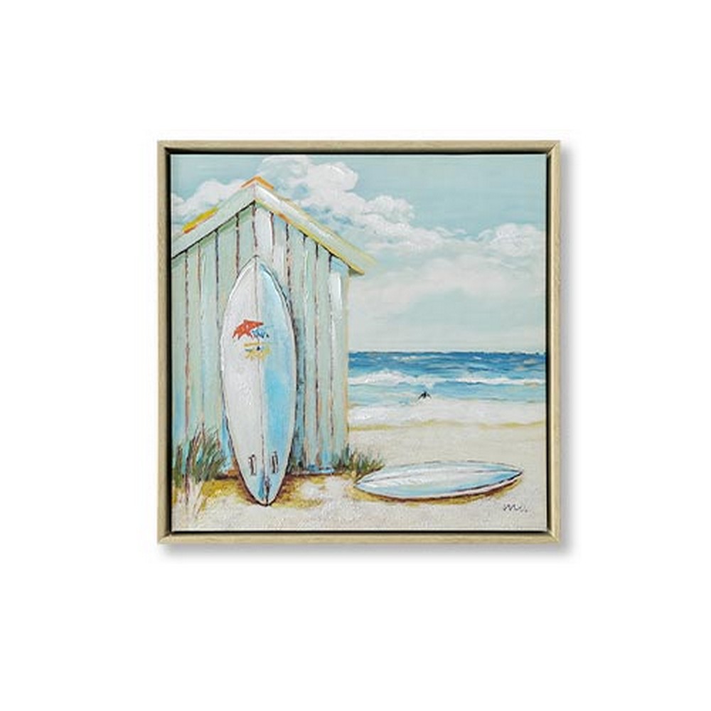 Décoration Cabane sur la Plage Surfeur