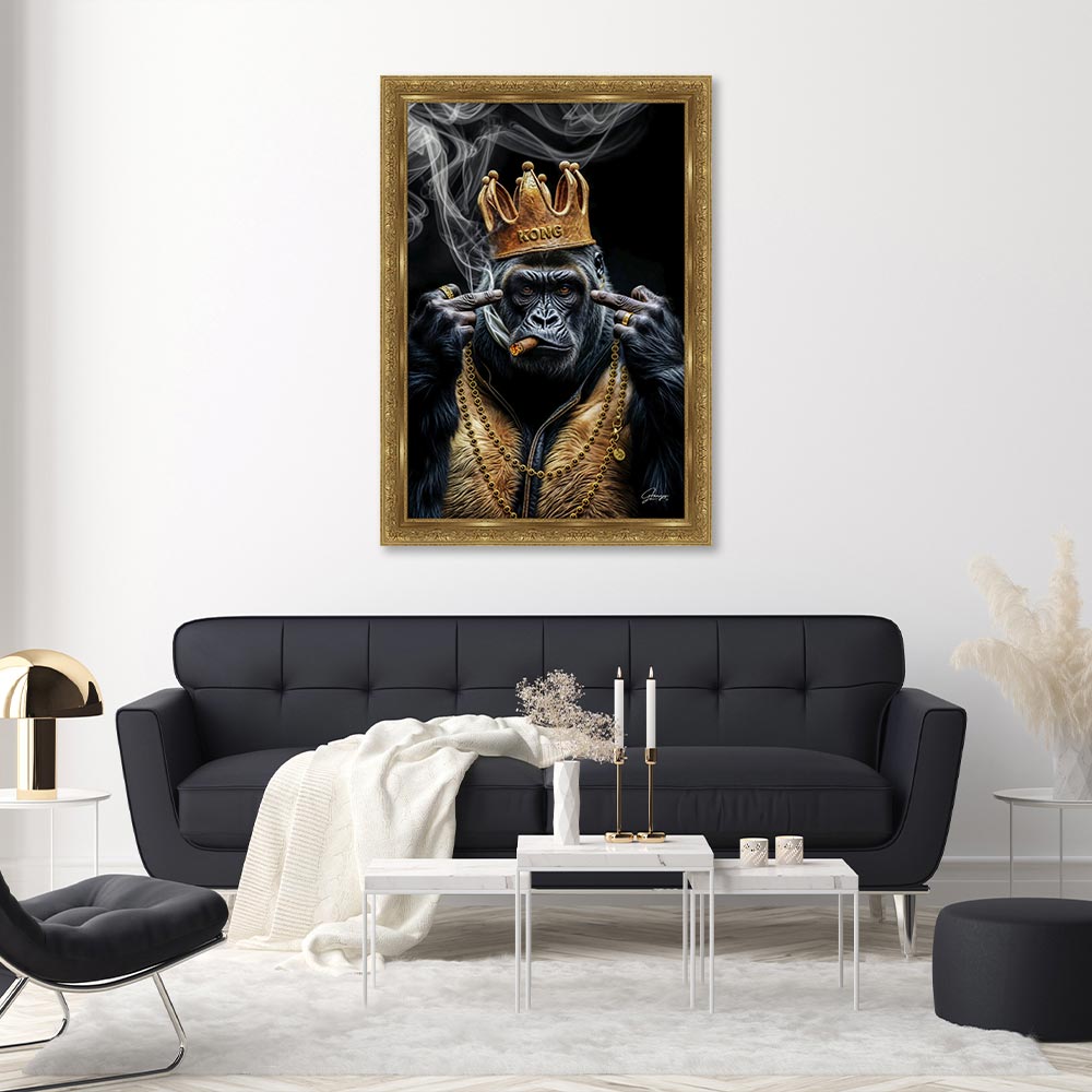 inspi_decoration_murale_granger_get_out_salon_bureau_original_animaux inspi decoration murale granger get out