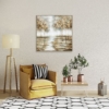 peinture décorative florale arbres en foret