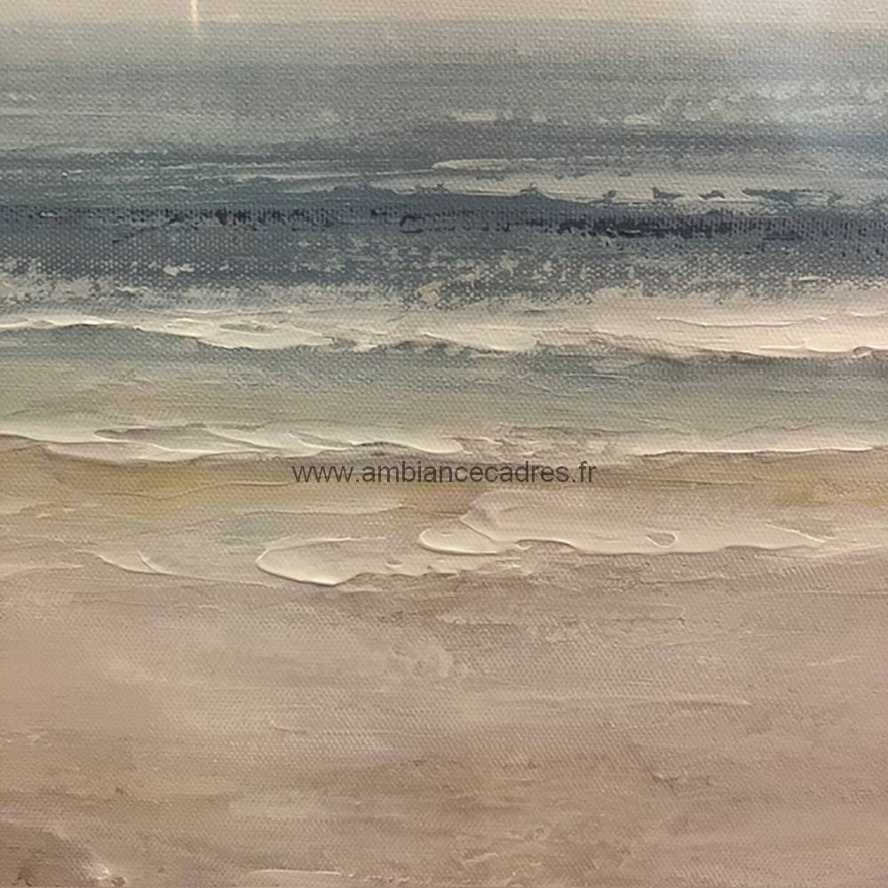 peinture paysage plage et dunes