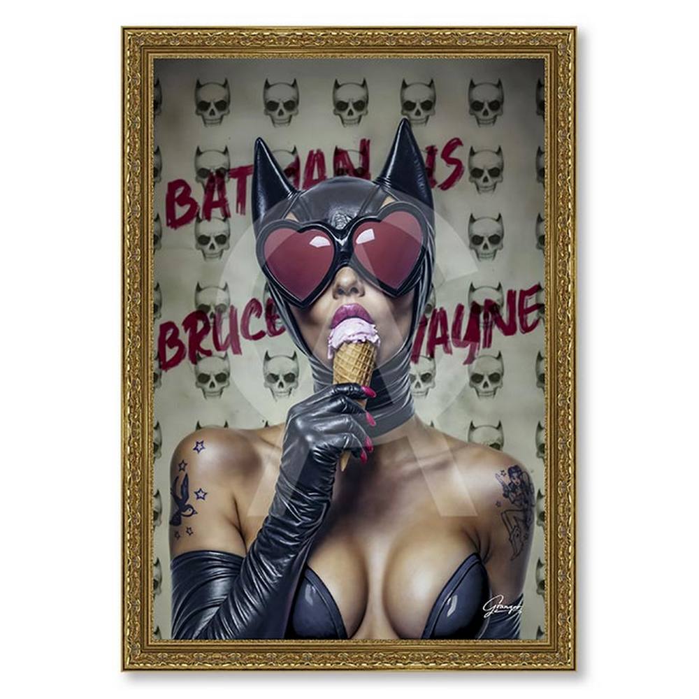 tableau_alexandre_granger_ice_cream_glace_femme_chauve_souris tableau alexandre granger Ice Cream