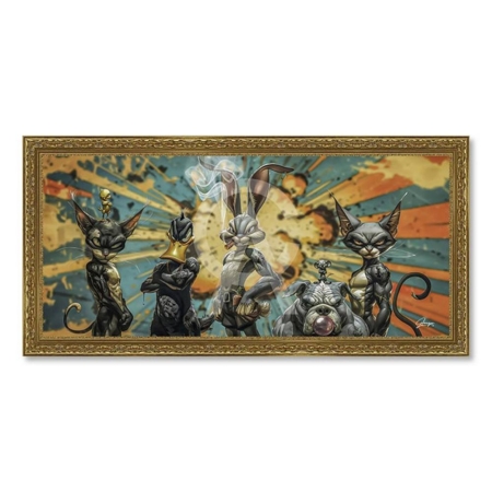 tableau alexandre granger The Gang of Cartoon