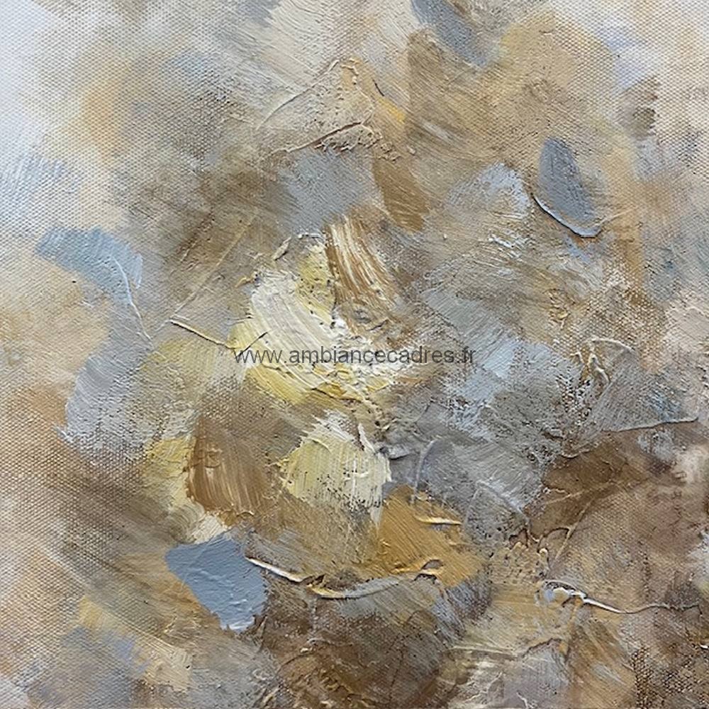 tableau peinture paysage arbre en foret