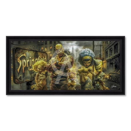 Tableau The Gang of Simpson Alexandre Granger