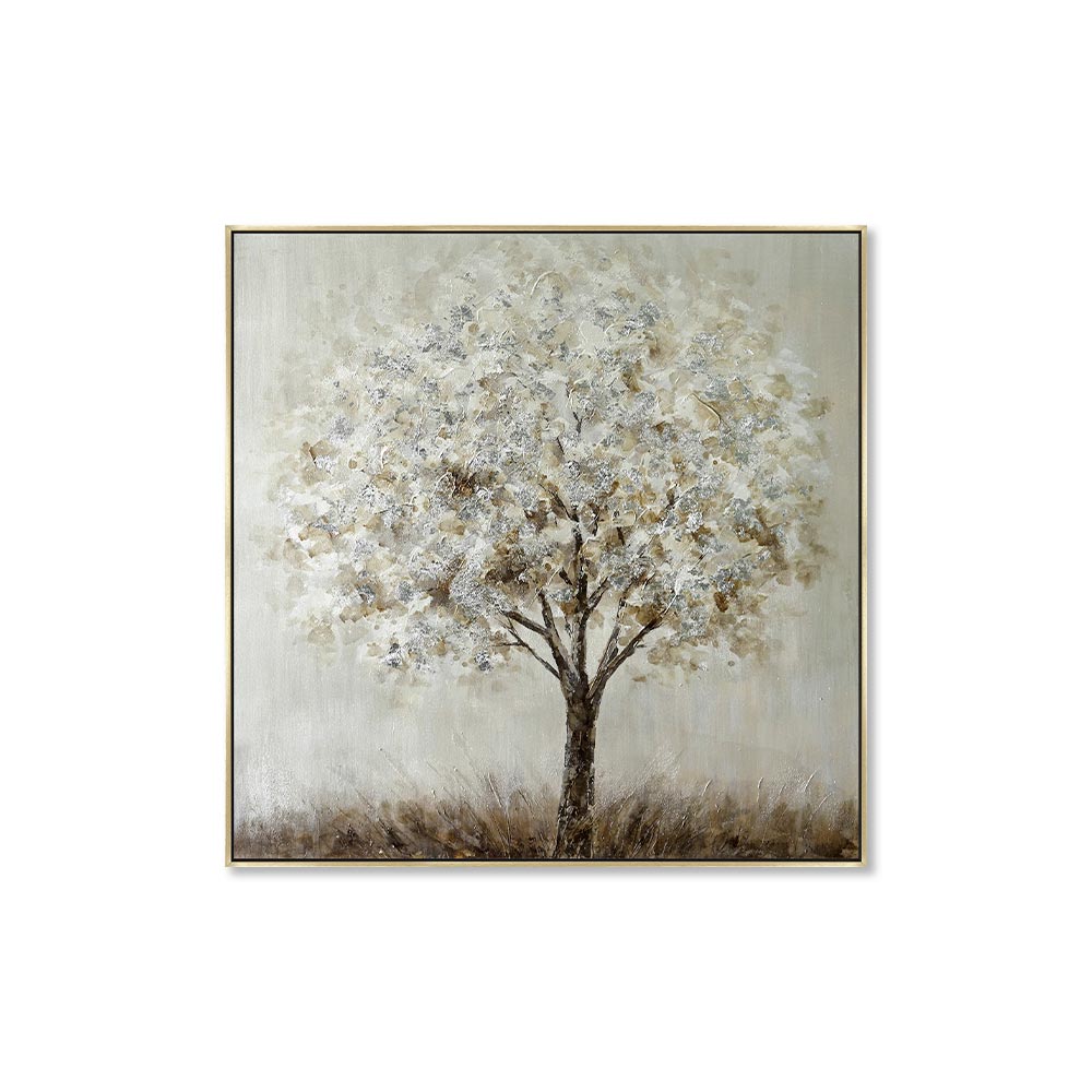 Décoration Toile Arbre Fleuris