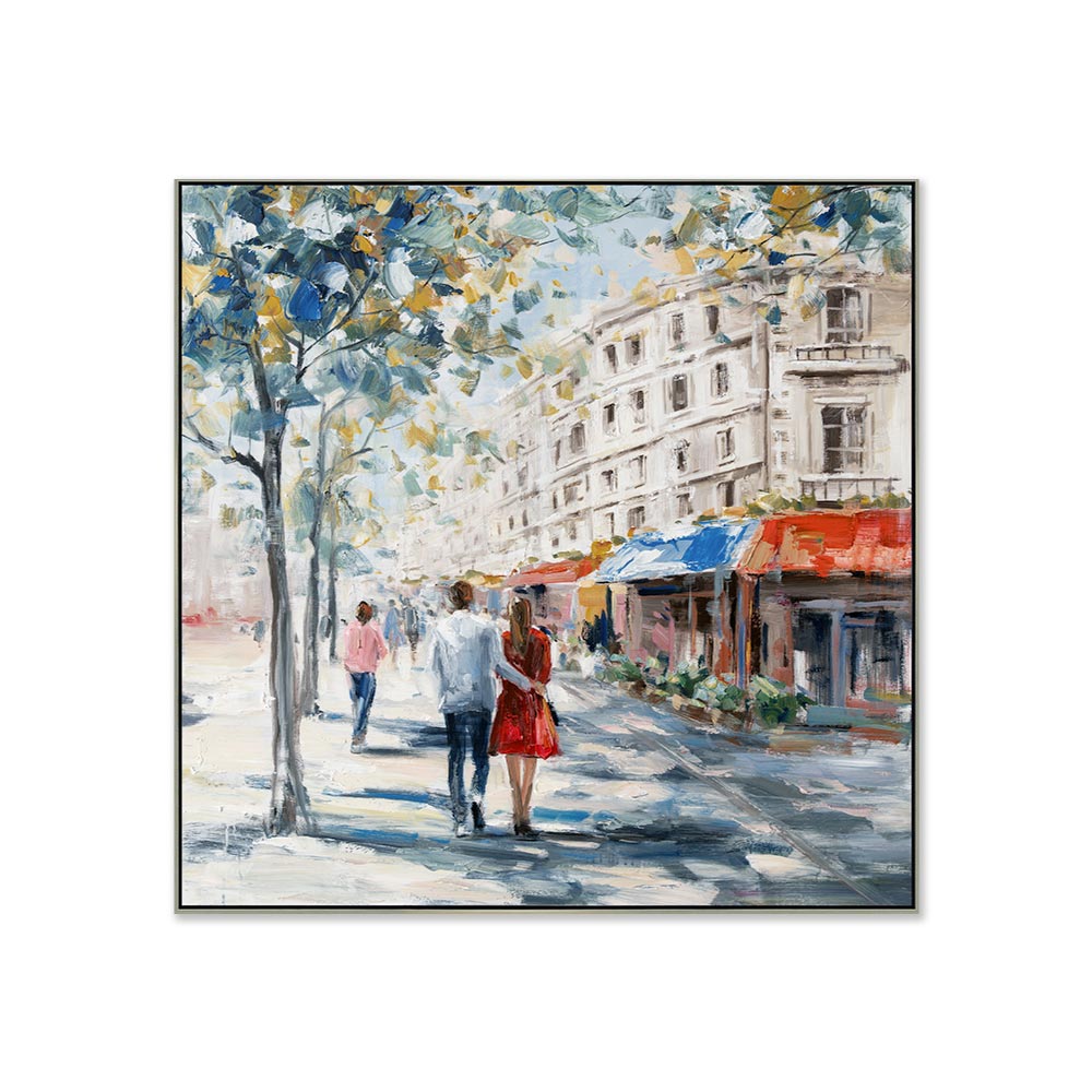 Toile Amoureux au Printemps