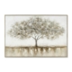 Toile Moderne Arbre Gris