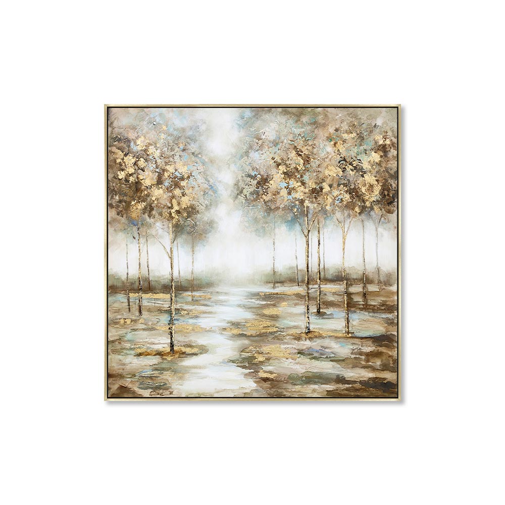 Toile Arbres en Forêt