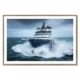 Cadre Bateau dans la Mer