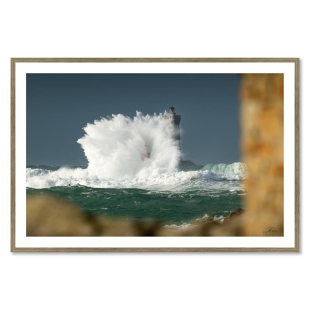 Cadre Bretagne Tempête Isha