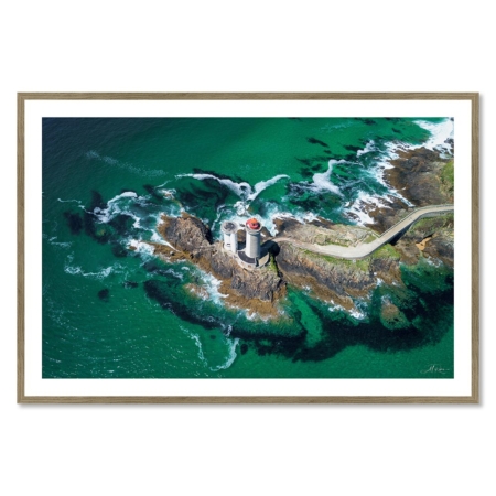 Cadre Phare au Bord de l'Eau