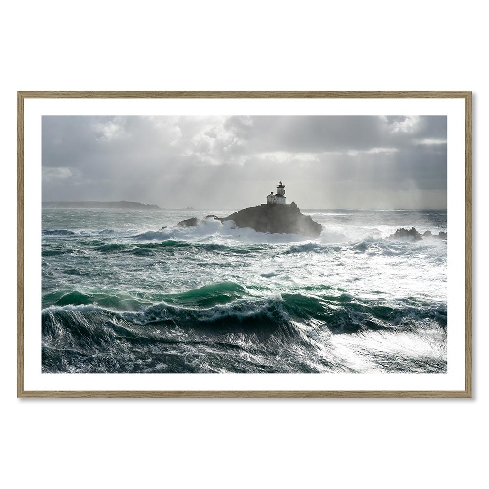 cadre_phare_de_tevennec_tempete_ciaran_rivrin_ile_de_sein_deco_air_bnb Cadre Phare de Tevennec