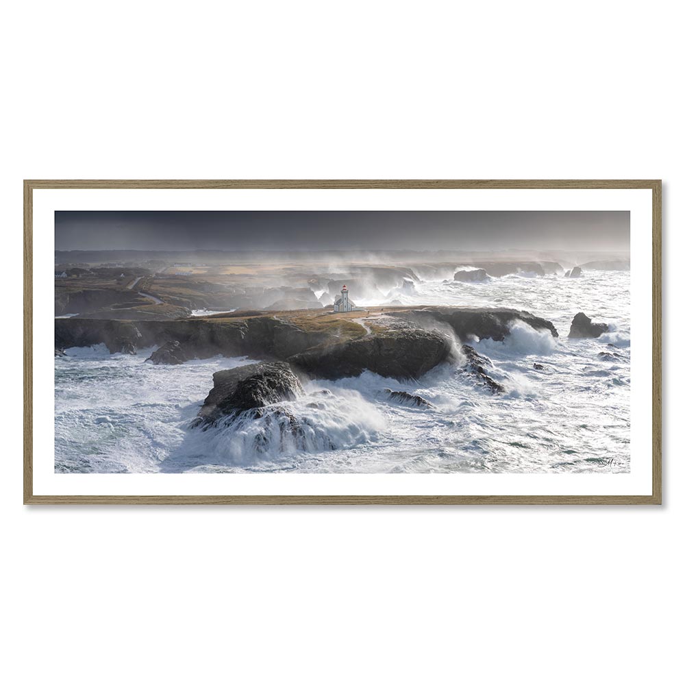 cadre_phare_des_poulains_pano_belle_ile_en_mer_rivrin_cadeau_femme_anniversaire Cadre Photo Phare Panoramique