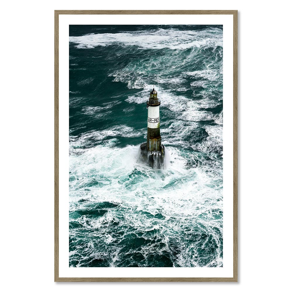cadre_photo_phare_d_ar_men_tempete_ruzica_rivrin_ile_de_sein_ocean Cadre Photo Phare d'Ar Men