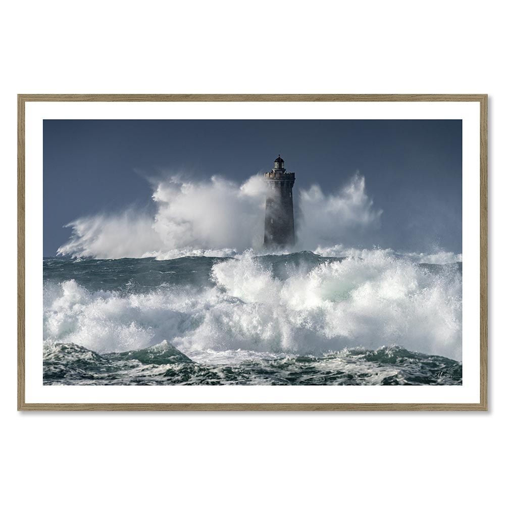 cadre_photo_phare_du_four_tempete_louis_rivrin_mer_saint_laurent_maison_secondaire Cadre Photo Phare du Four