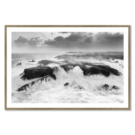 Cadre Photo Phare et Noir Blanc