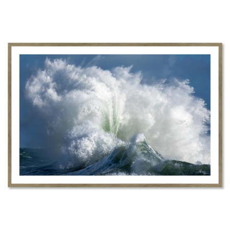 Cadre Photo Vagues dans la Tempête