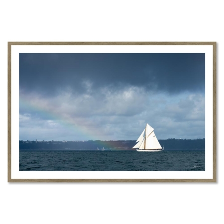 Cadre Photo Voilier Rade de Brest