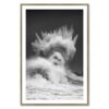 Cadre Poseidon Tempête Justine