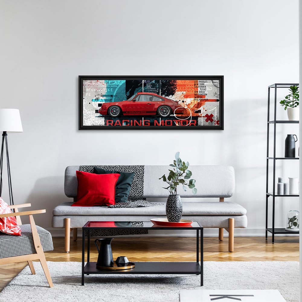 cadre_rubix_911_red_usa_decoration_chambre_adolescent_garcon cadre rubix 911 Red USA