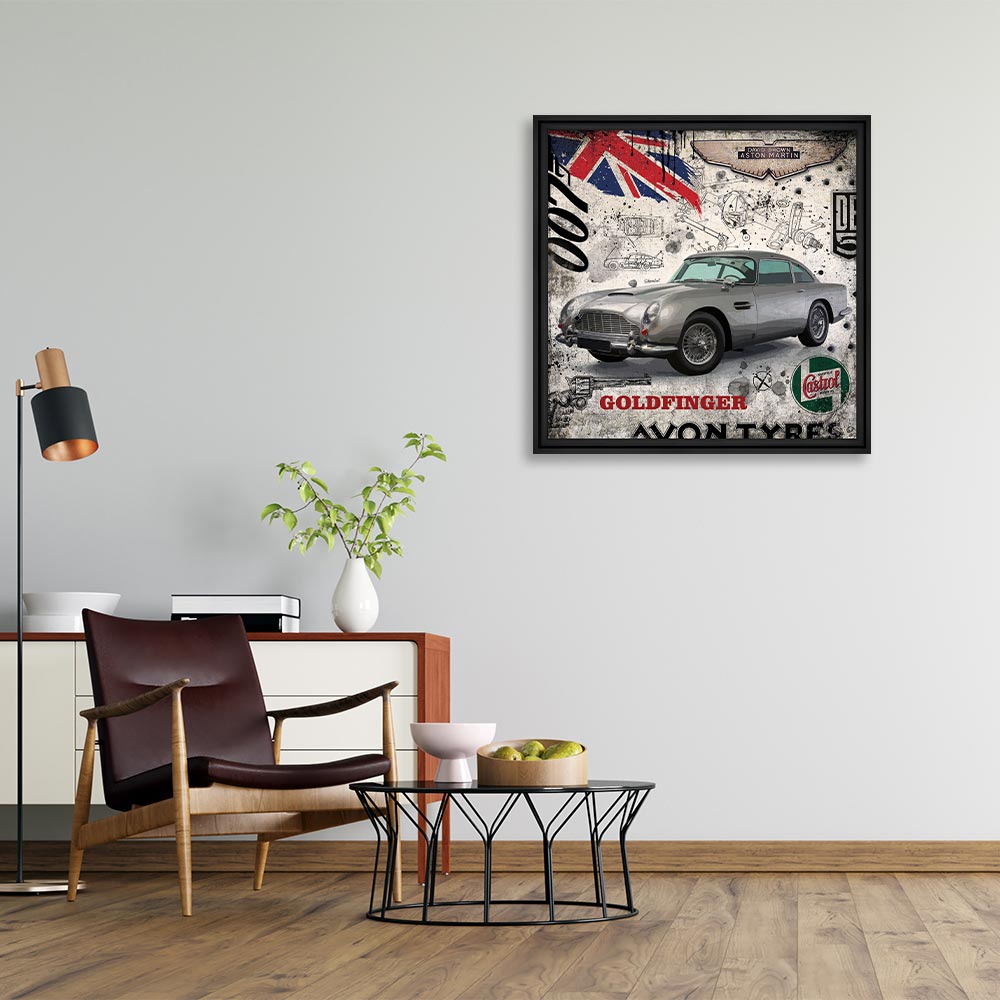 cadre_rubix_db5_goldfinder_collection_aston_martin_idee_cadeau cadre rubix DB5 Goldfinger