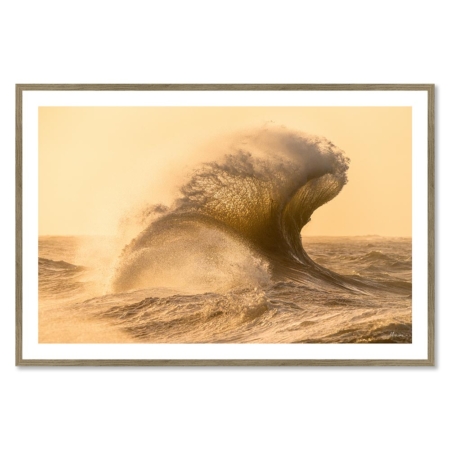 Cadre Tempête au Lever de Soleil