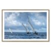 Cadre Voiliers sur la Mer