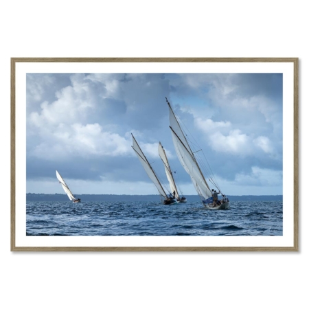 Cadre Voiliers sur la Mer
