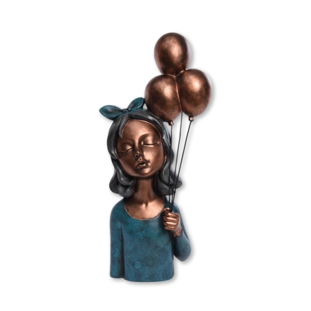 Déco Buste Fille Ballons à Poser