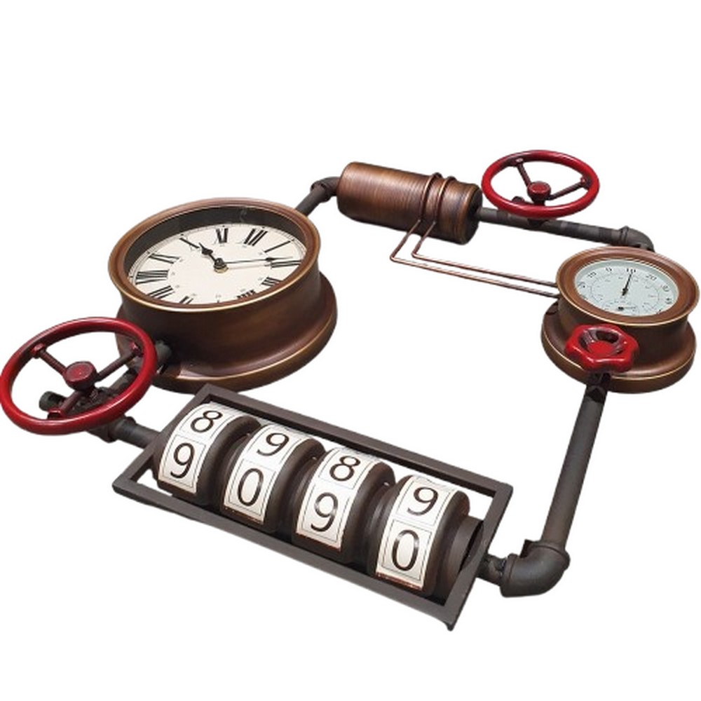 détails tuyauteries horloge 06.507