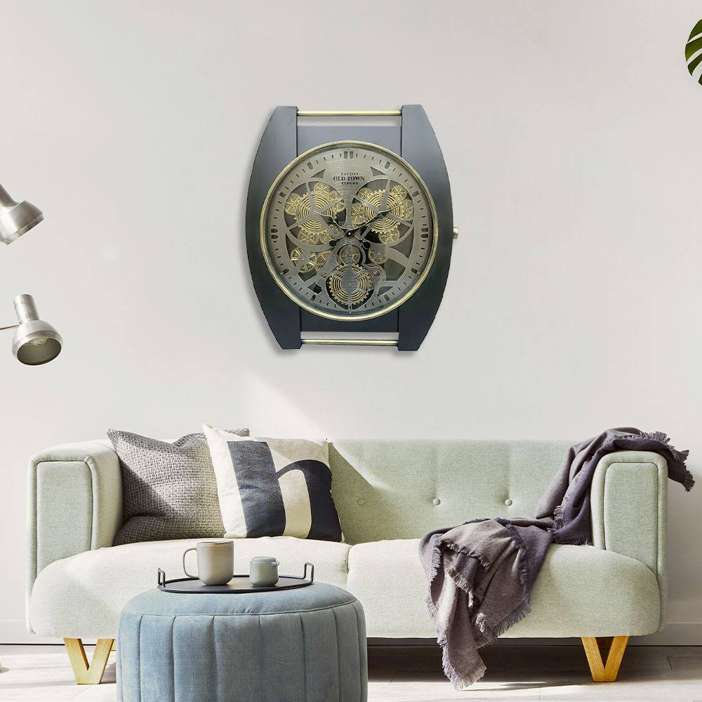 horloge cadran montre déco salon