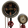 horloge industrielle décorative